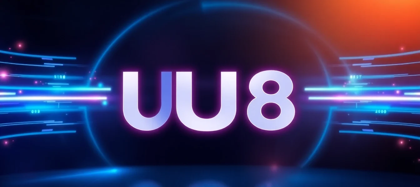 Professional illustration of the UU88 logo integrated into a sleek online gaming platform, emphasizing security and modern design for users seeking reliable entertainment.