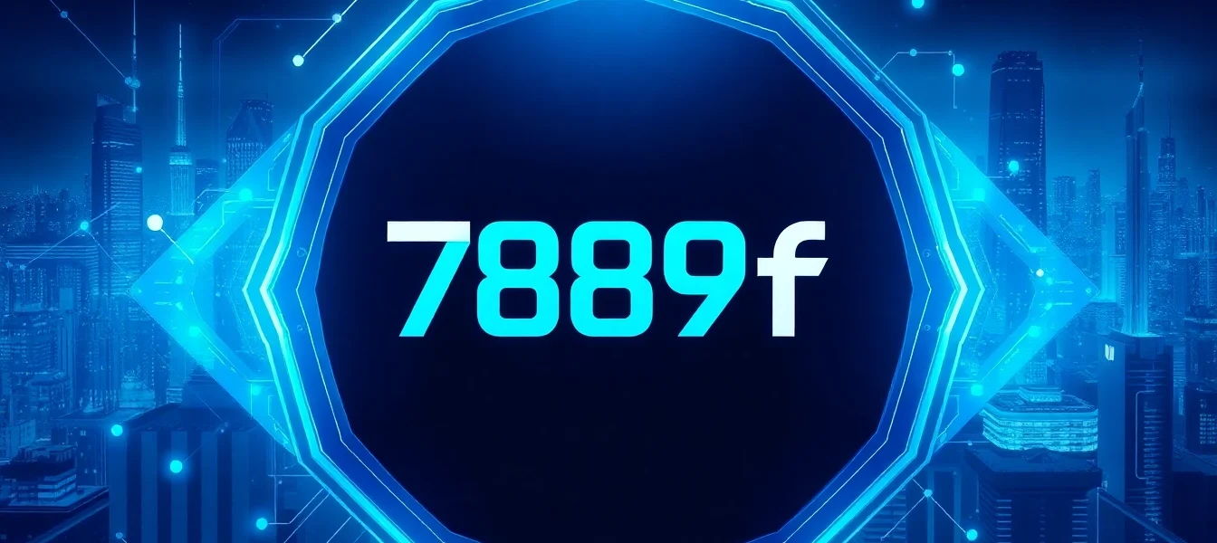 Professional depiction of 789f branding in a dynamic digital environment, showcasing modern technology and innovation in vibrant colors.