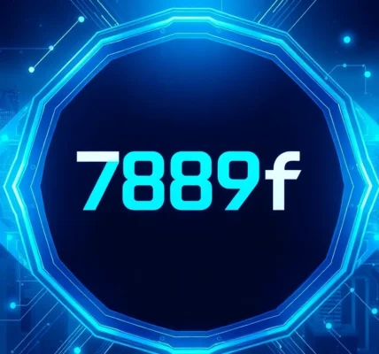 Professional depiction of 789f branding in a dynamic digital environment, showcasing modern technology and innovation in vibrant colors.