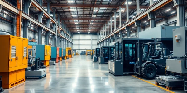 789F industrial machinery operating in a spacious, well-lit facility highlighting precision engineering and technical excellence for user accessibility.