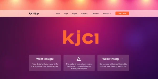 Homepage of https://kjc1.top/ showcasing a sleek, user-friendly interface designed to attract visitors and promote brand growth with clear navigation and engaging visuals.