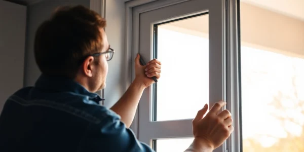 Replacement window installers near me in action, delivering precise, clean window fit.