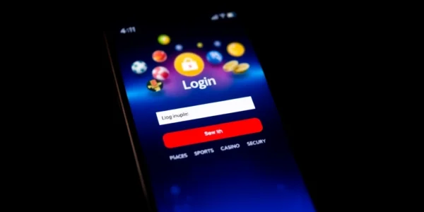 Secure Reddy Anna Login page on mobile device with sporting and casino graphics, guiding users to access betting securely and quickly.