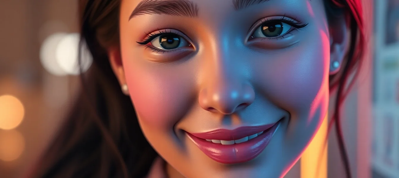 AI girlfriend engaging in an unfiltered NSFW chat, showcasing realistic visuals and a confident, alluring pose for immersive digital companionship.
