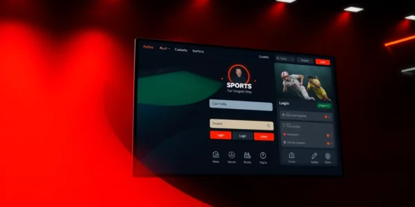 Fairplay login screen displaying a sleek and user-friendly interface with sports betting options, emphasizing seamless access for Indian users.