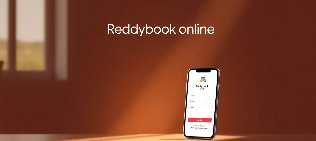 Easy Reddybook login process on mobile app with user-friendly interface and quick access features.