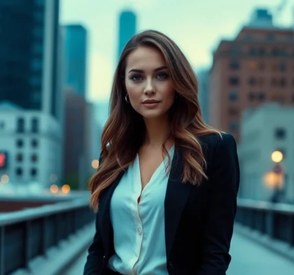 Professional profile showcasing confidence and style for high-end clients