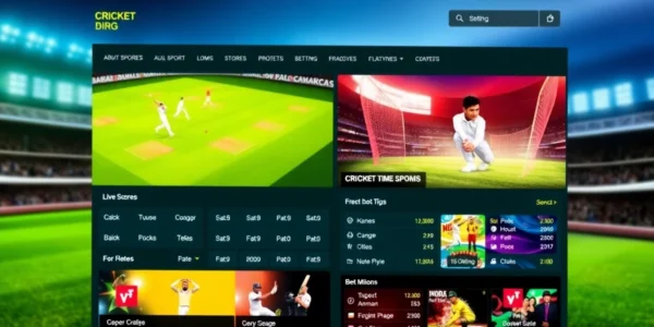Professional cricket betting platform Cricbet99 com showcasing live scores and betting options