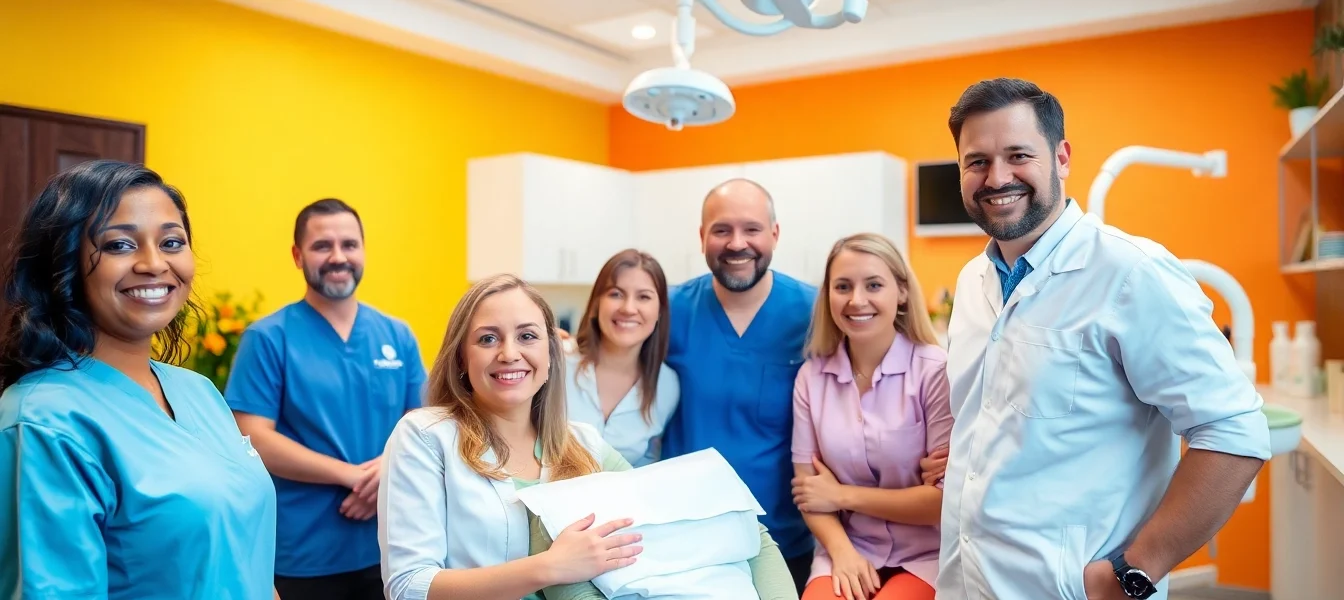 Ventura Bright Dental team offering friendly dental care in a welcoming modern clinic setting